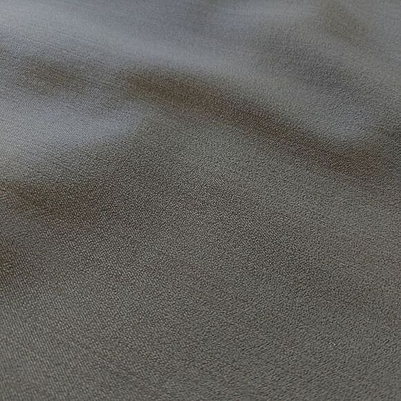 Vtg taupe wool high-waisted below knee length pencil skirt - Picture 15 of 15